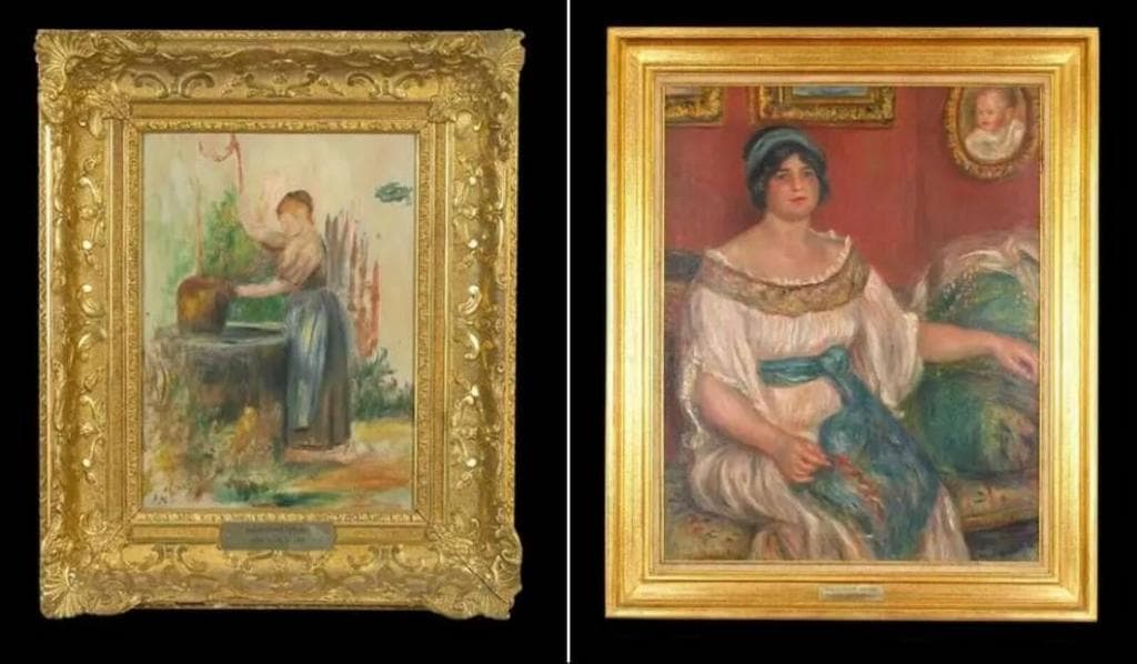 Two Renoir paintings stolen from French museum are recovered