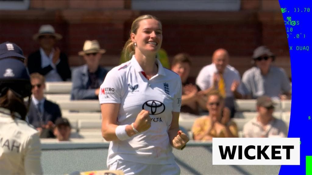 'Bowls her!' - Bell removes Rodrigues as England start well