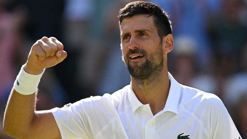 Djokovic matches Federer's Wimbledon wins record