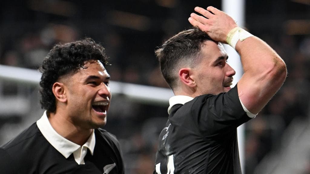 All Blacks beat France in thrilling Nations Championship opener