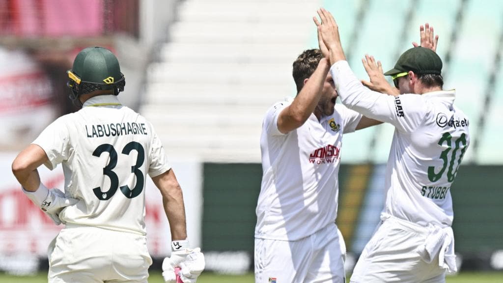 Labuschagne falls to leave South Africa on top v Australia - scorecard