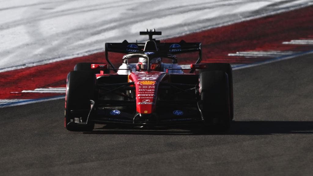 Leclerc fastest from Antonelli in US GP practice
