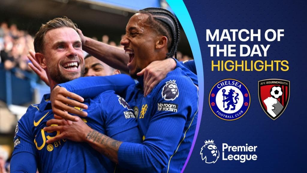 Henderson scores twice as five-star Chelsea thrash Bournemouth