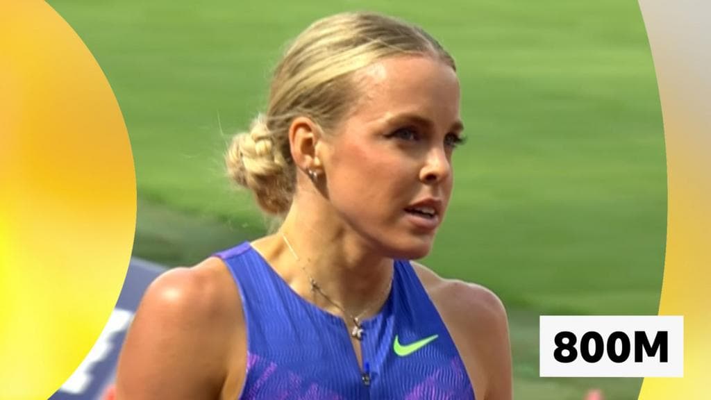Hodgkinson holds off Broeders-Bol to win 800m