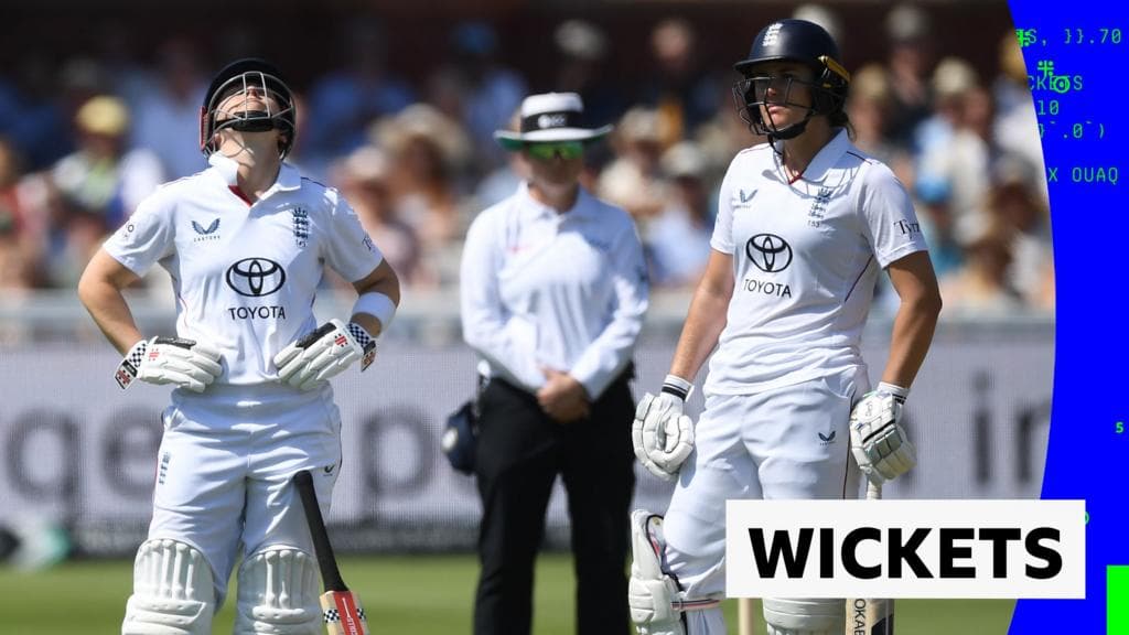 'They're in trouble' - England's dreadful start to day two