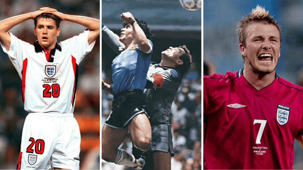 'Animals', Hand of God and Beckham - Argentina and England's World Cup rivalry