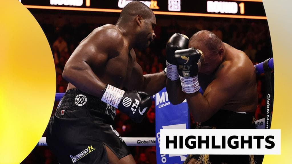 'Devastating & dramatic' - Dubois stops Wardley to retain title