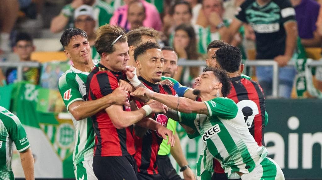 Scott and Antony sent off in Bournemouth v Betis friendly