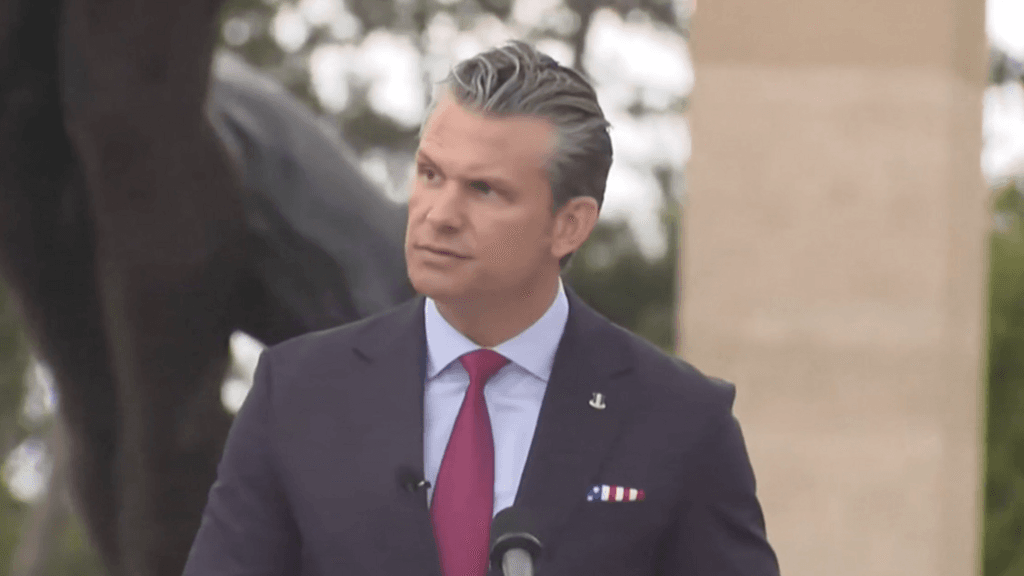 Hegseth attacks Europe over 'invasion' of migrants on its beaches in D-Day speech