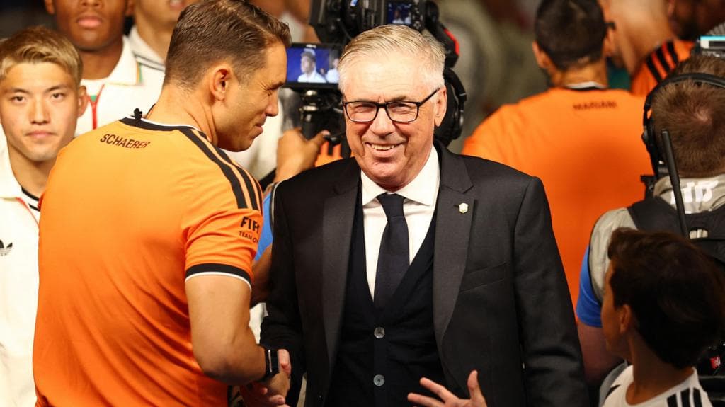 45 minutes from Brazil humiliation - but 'Crafty Carlo' does it again