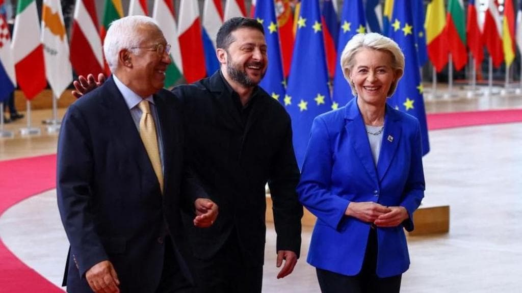 Zelensky rallies EU support as Trump says Ukraine leader 'more difficult to deal with than Putin'