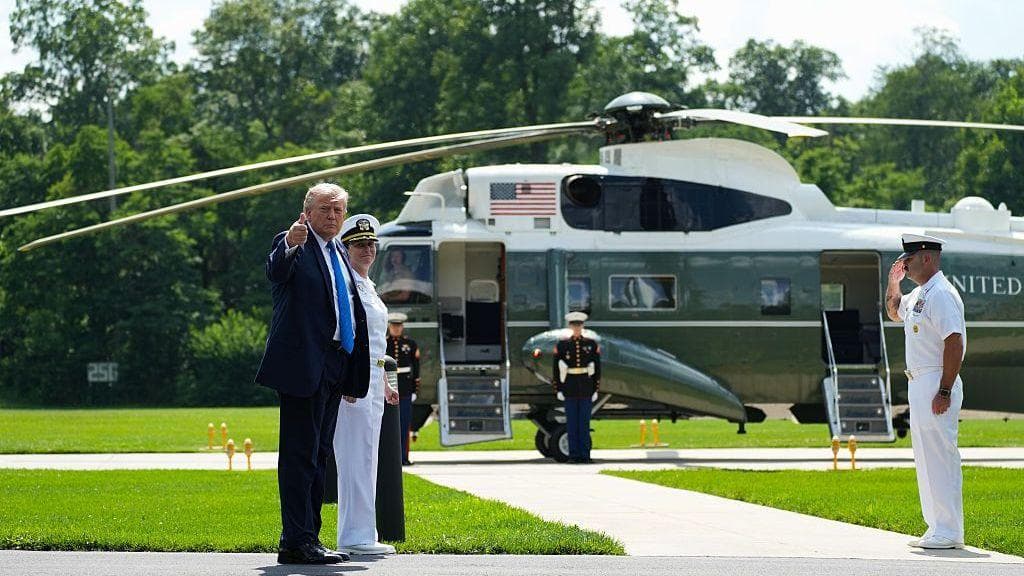 Trump wants a new Camp David retreat at his posh Florida golf club