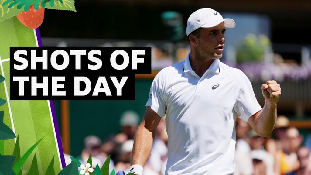 'Unbelievable' - best shots from day four of Wimbledon