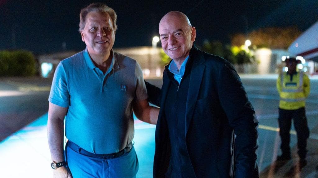 Politicians, private jets and power - the life of a Fifa president