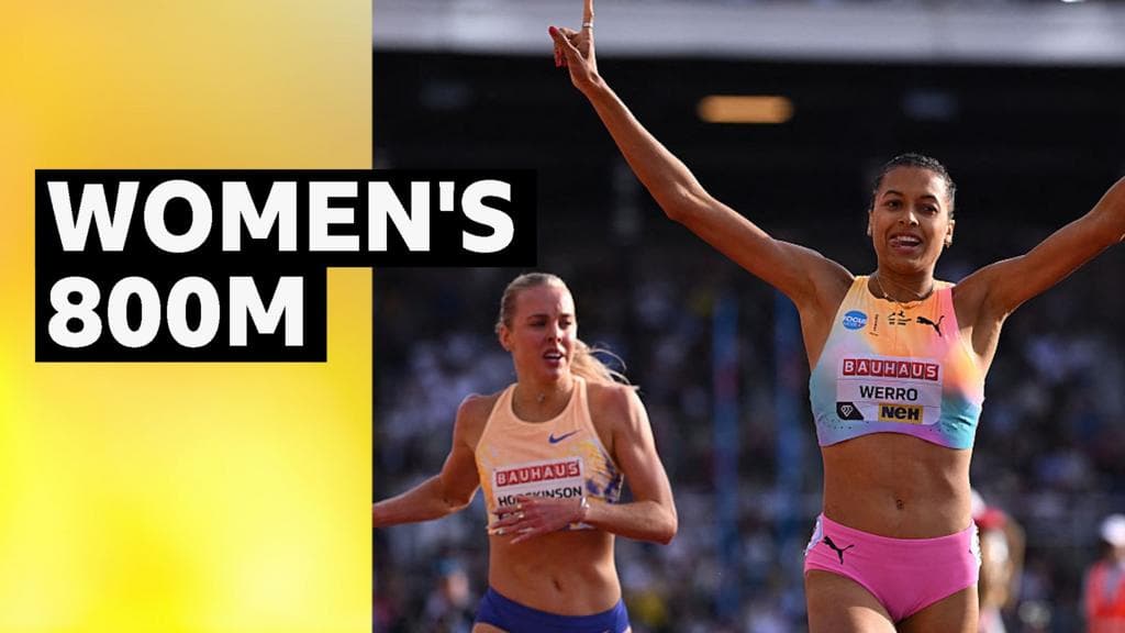 Hodgkinson beaten by Werro despite personal best in Diamond League