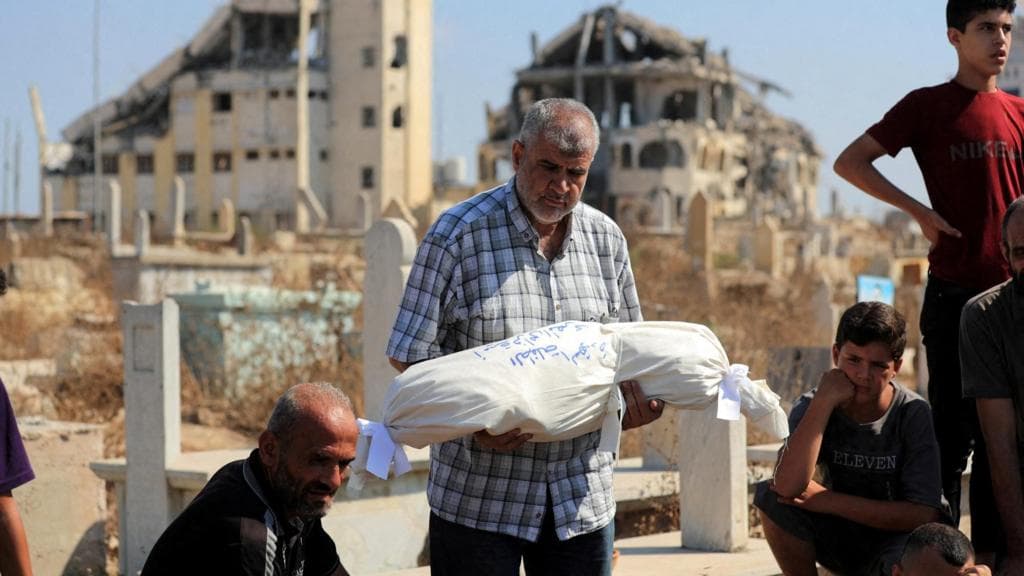 Israeli air strike in Gaza City kills family of six, medics say
