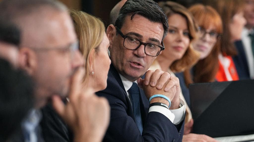 Andy Burnham to give regional mayors share of income tax