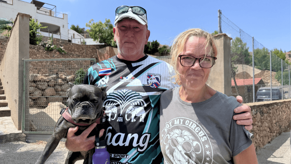 British couple return to village at heart of deadly Spanish wildfire