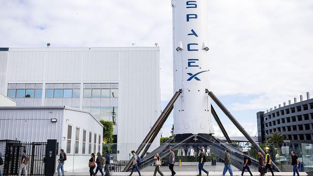 Elon Musk's SpaceX valued at nearly $1.8tn ahead of record share sale