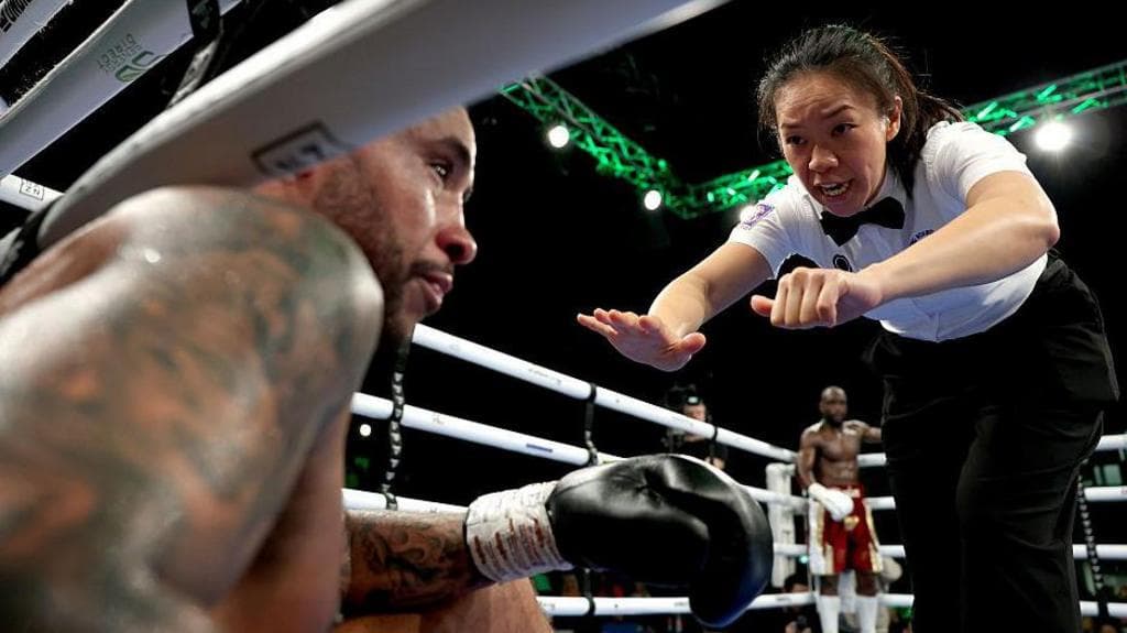 History, pressure, prejudice - meet British boxing's first female pro referee