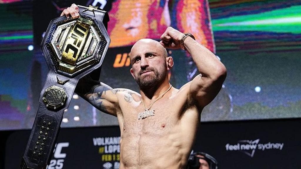 Volkanovski nears featherweight immortality as record beckons