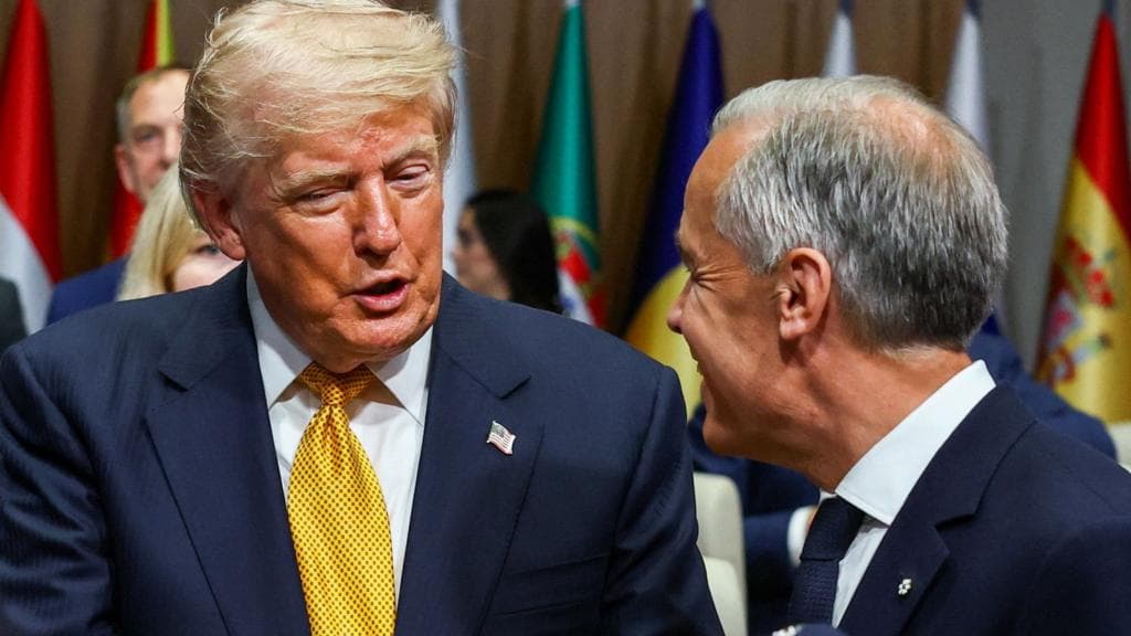Trump slaps 50% tariffs on Canada and Carney vows to 'intensify' trade talks