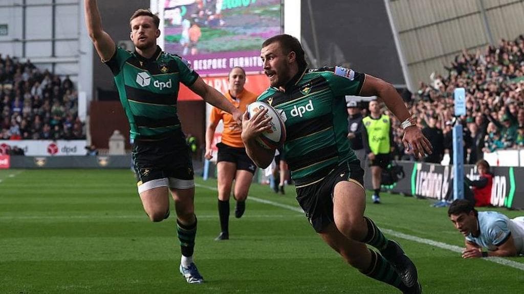 Northampton outgun Bath in 119-point thriller