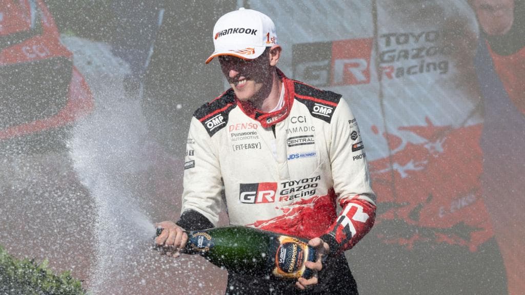 Evans ends Britain's 25-year wait for WRC champion