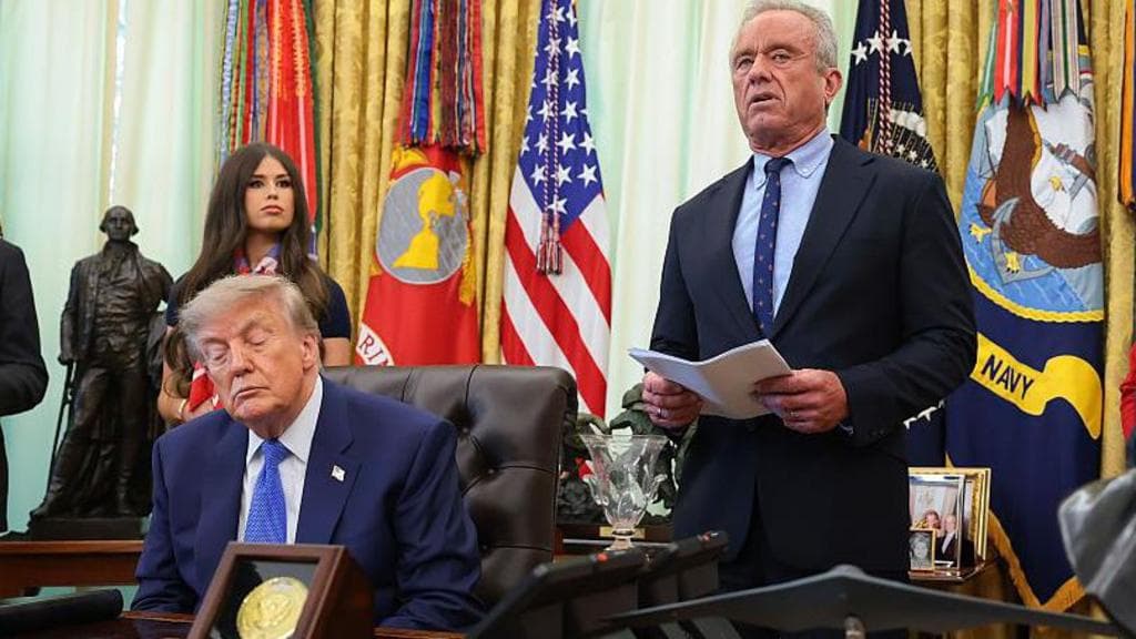 Trump signs order to limit childhood vaccines and split MMR shots