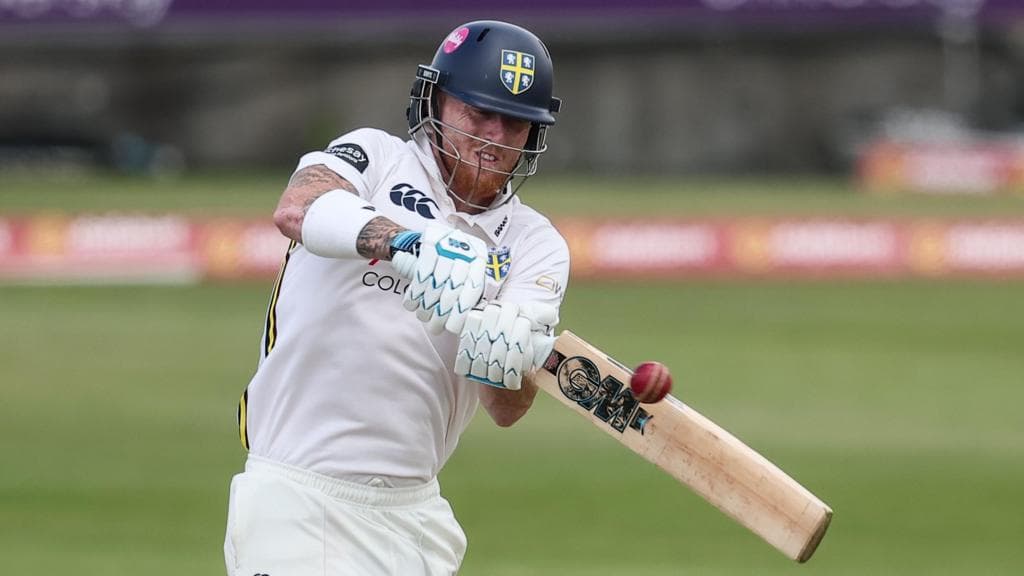 Stokes hits 95 for Durham while England struggle