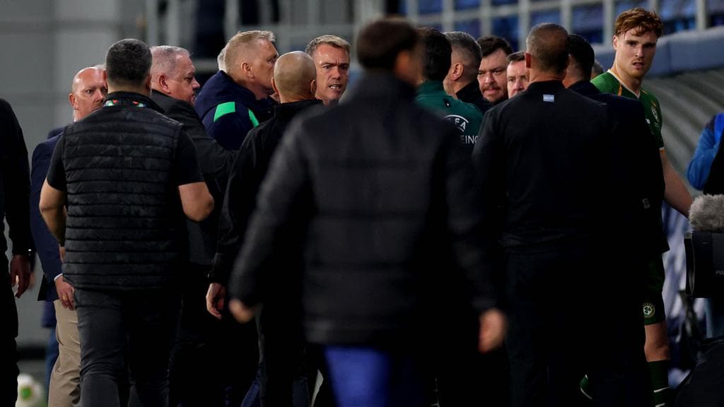 Uefa investigating Republic of Ireland-Israel row after spitting accusation
