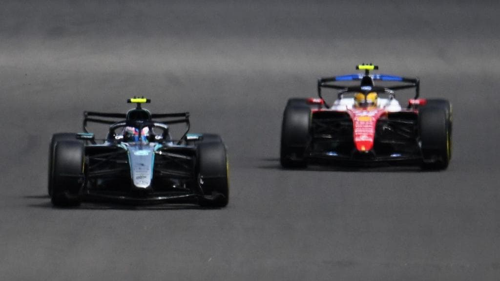 Antonelli passes Hamilton to win Silverstone sprint