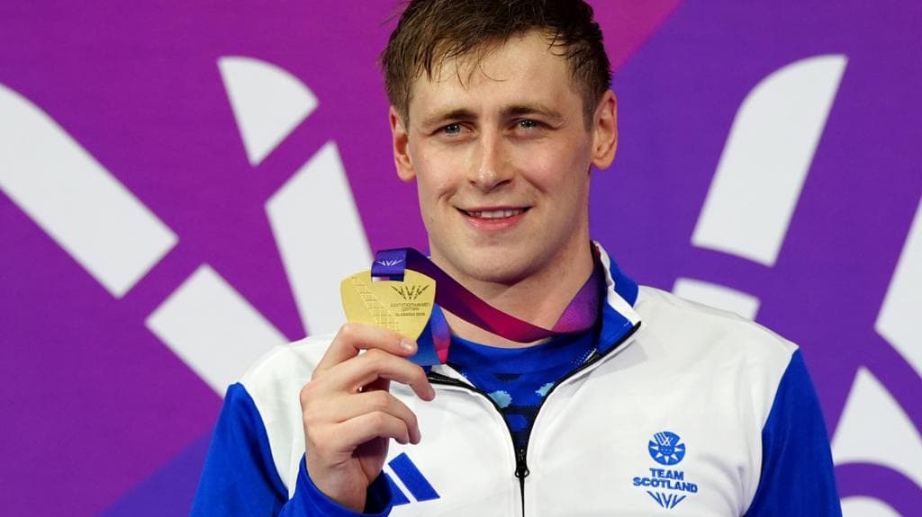 'Mariah Cleggy' channels Messi to swim to gold for Scotland