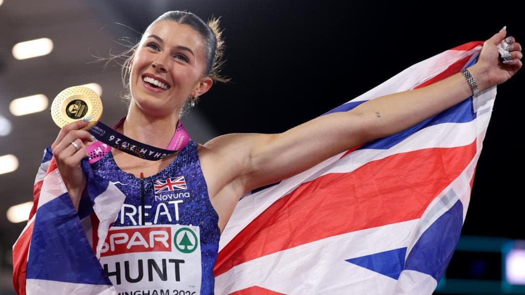 GB's Hunt comes of age with European 100m gold