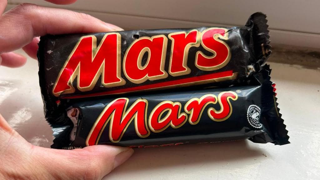 Mars Bar from 1991 found - and it's 56% bigger than today's