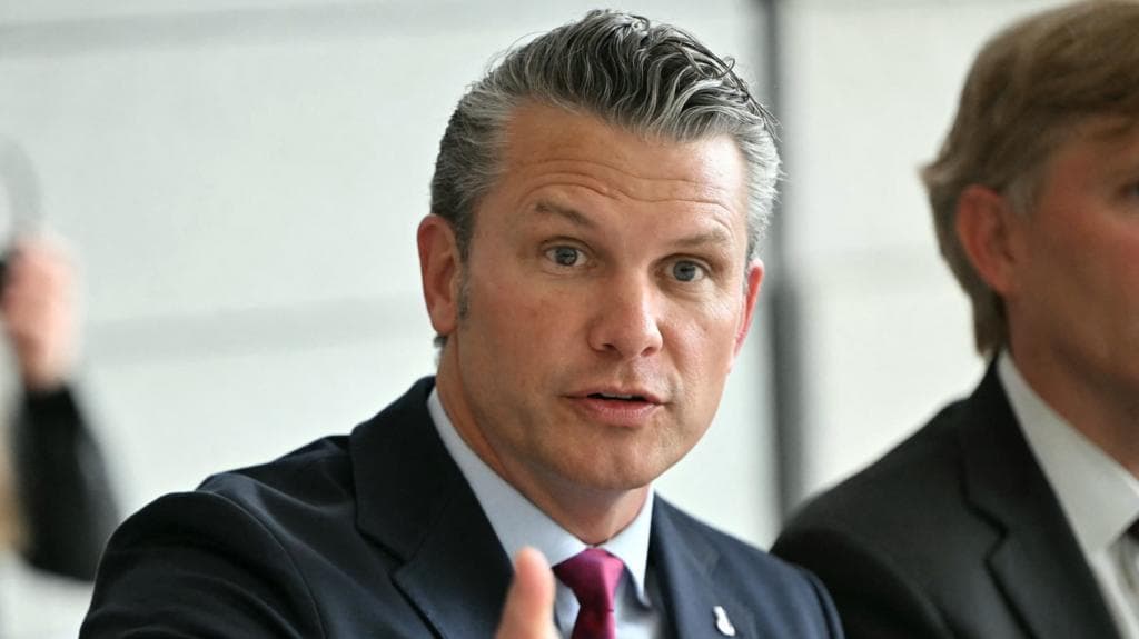 Hegseth attacks Europe over 'invasion' of migrants on its beaches in D-Day speech