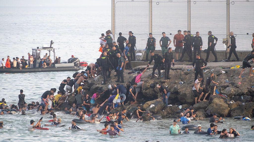 Spain's PM blames traffickers after 60,000 migrants reach Ceuta from Morocco