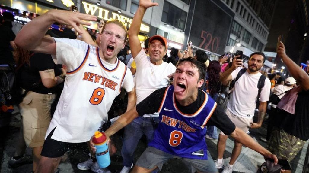 Knicks fans go wild as New York team makes biggest comeback in NBA Finals history