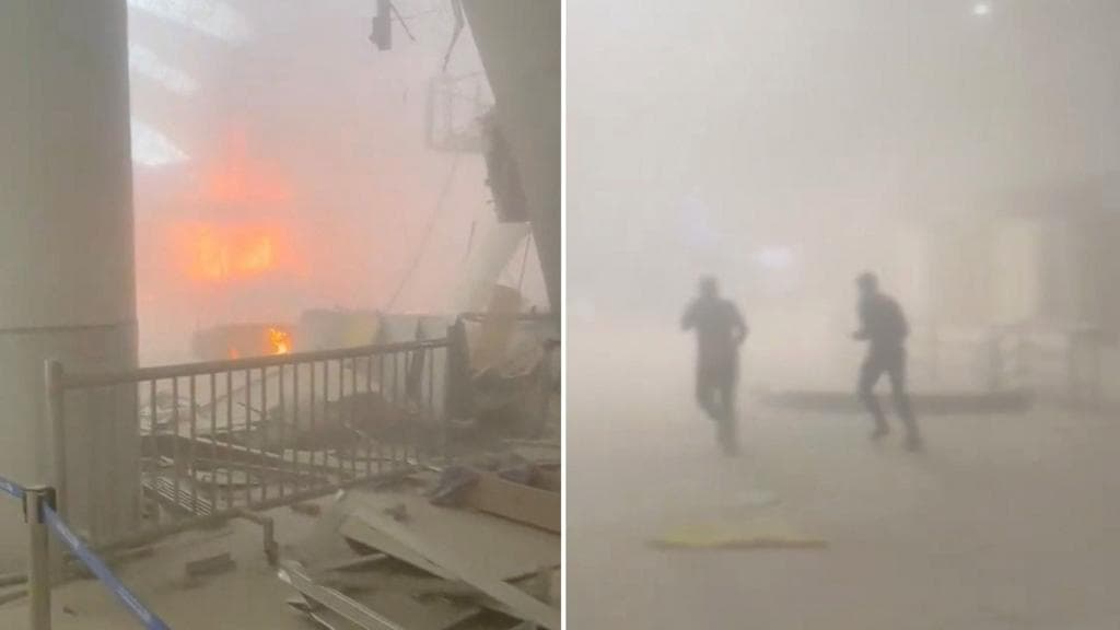 One killed and dozens injured in Iranian drone strikes on Kuwait airport