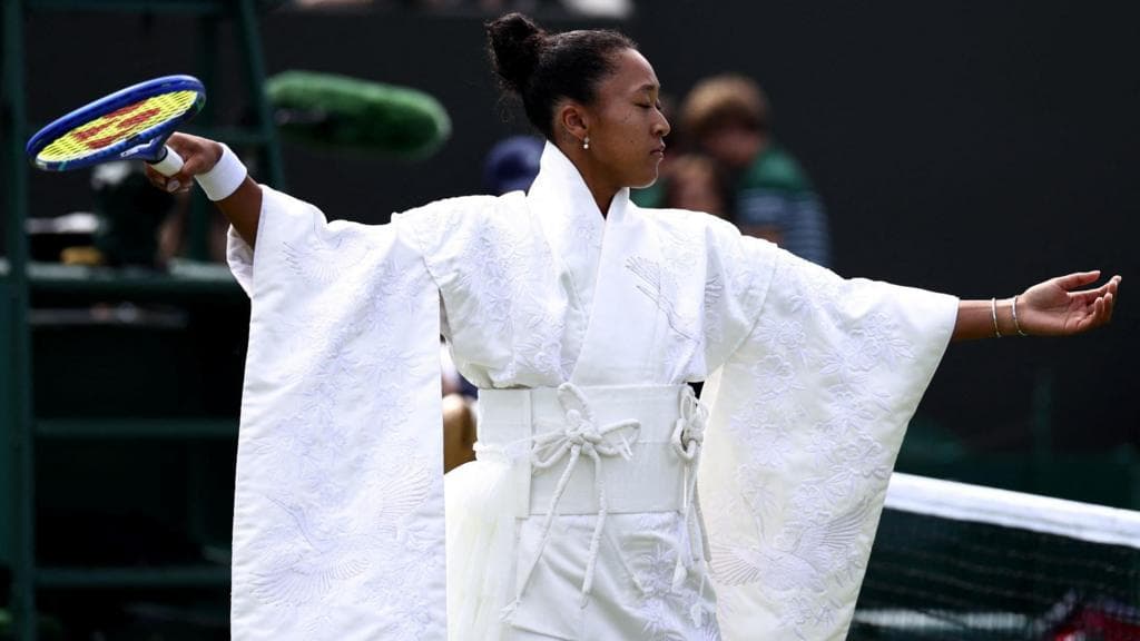 Osaka pays 'love and respect to Japan' in Wimbledon kimono