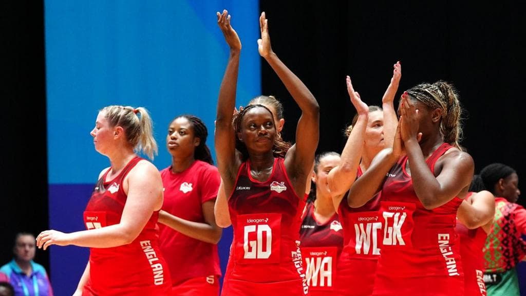 England netball team return to winning ways