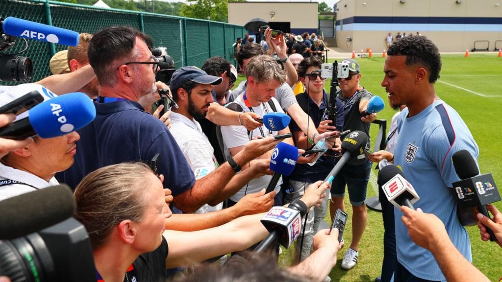 Five and a half hours that left England's World Cup tie in chaos