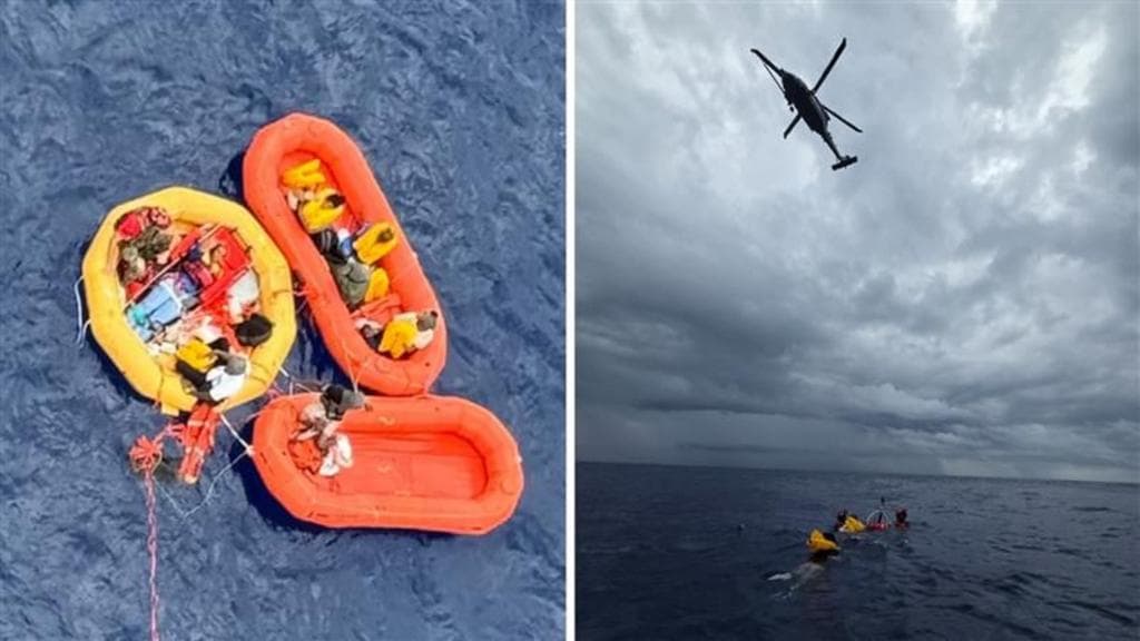 'Pretty miraculous' - 11 rescued after pilot ditches plane in Atlantic