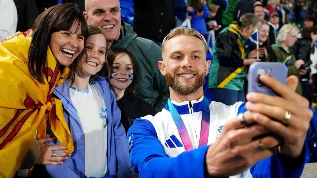 Selfies, signatures & social media - how Kerr embraced Glasgow Games