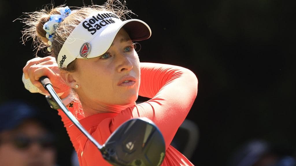 Korda shares lead as Hull storms into contention