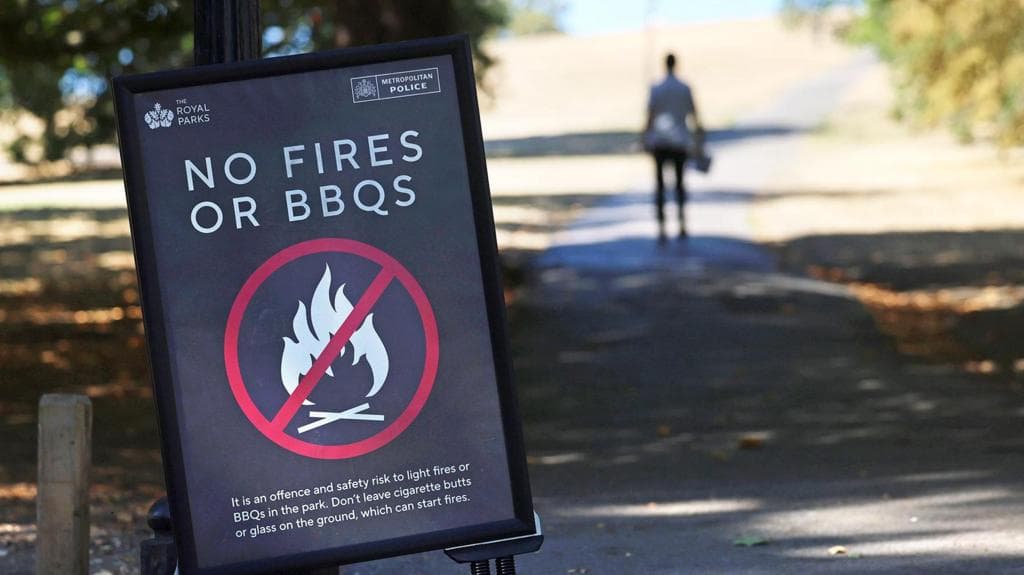 Temporary ban on sale of disposable BBQs over wildfire risk