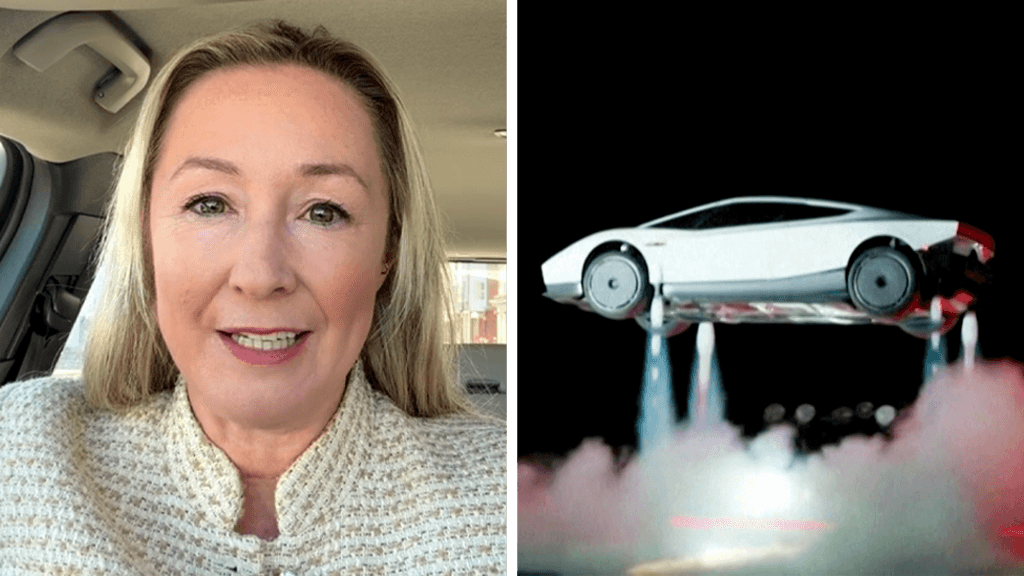 Watch: Did Tesla really just unveil a flying car?