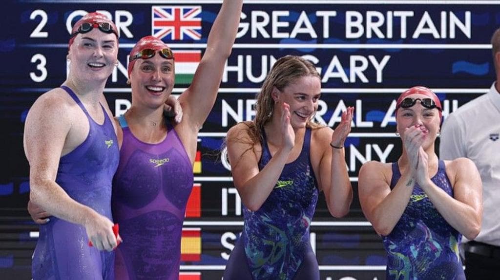 Team GB claim relay golds at European Championships