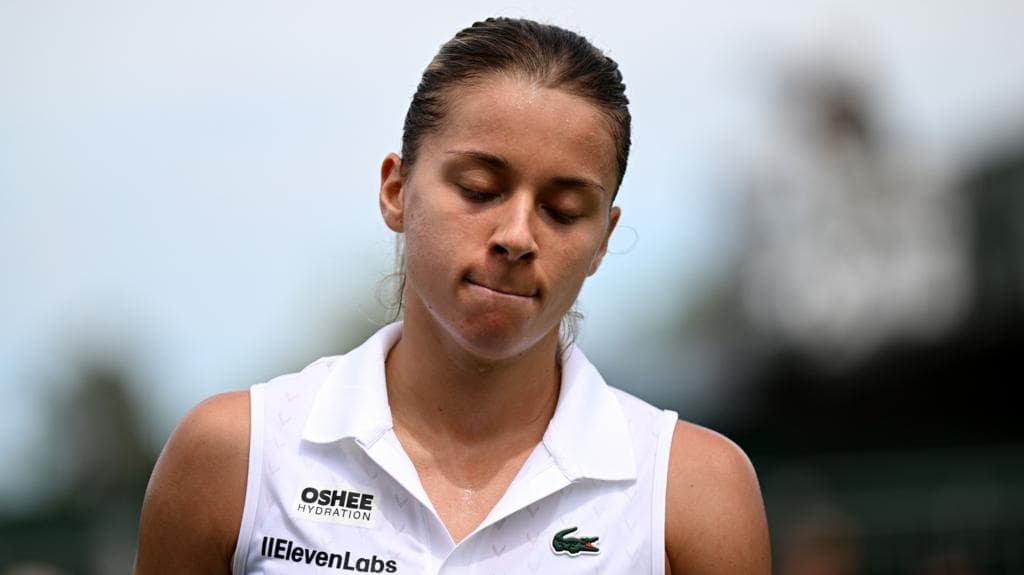 Chwalinska slips on match point - then suffers defeat