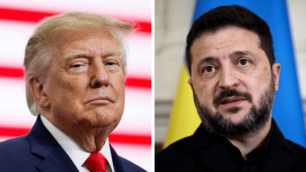 Trump and Zelensky appear at loggerheads despite Oslo optimism